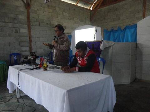Pemberian materi PWG